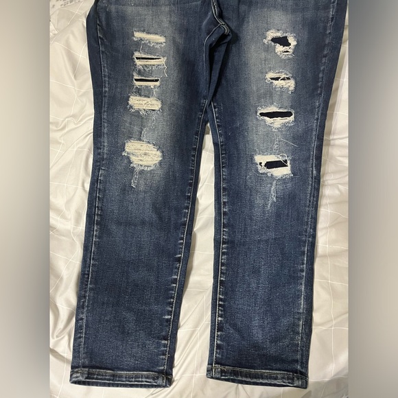 KanCan Signature High Rise Skinny Distressed Jeans 36S - Picture 3 of 5